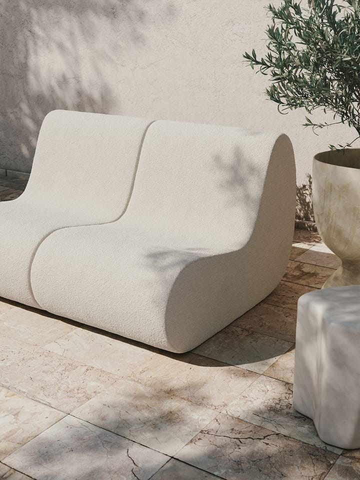 Rouli center module pure bouclé moduulisohva, Off-white Ferm Living
