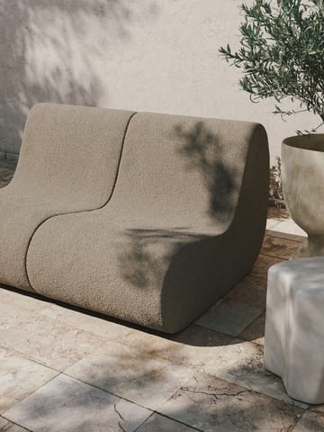 Rouli center module pure bouclé moduulisohva - Sand - Ferm Living