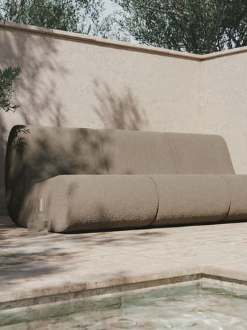 Rouli center module pure bouclé moduulisohva - Sand - Ferm Living