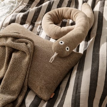 Roy Snake pehmolelu - Sugar kelp melange - Ferm Living