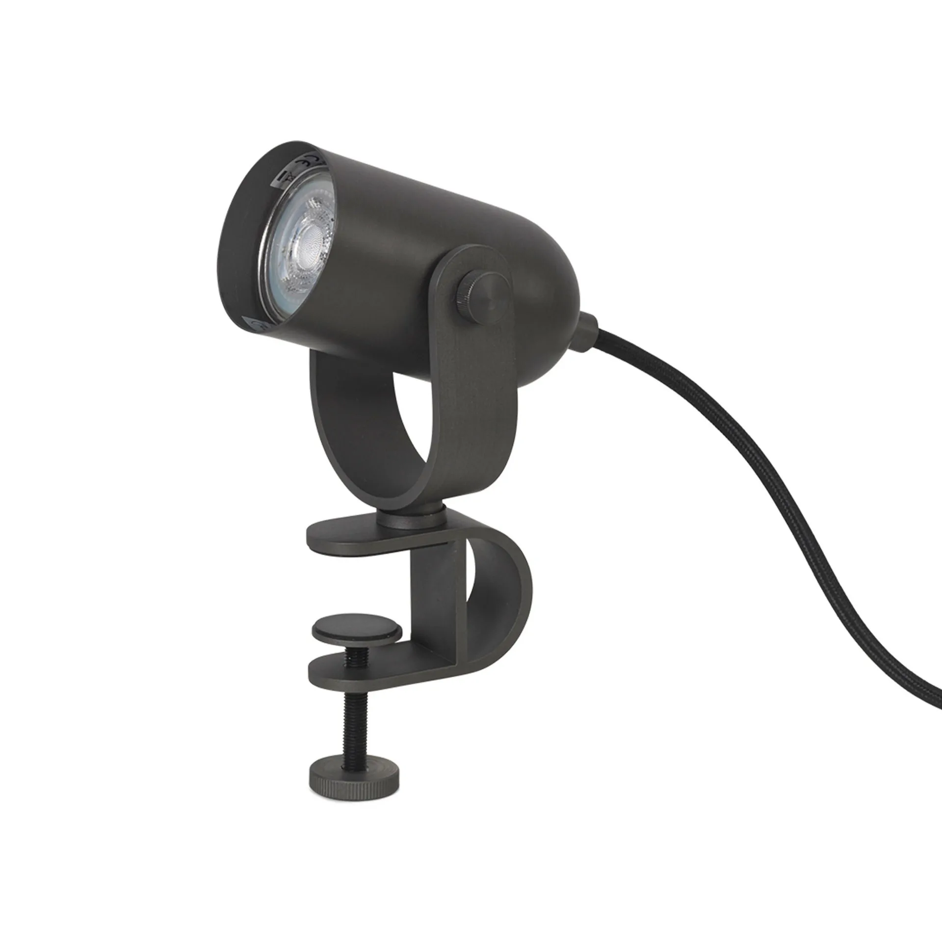 Ruuvi puristuslamppu Ø 6 x 16 cm, Blackened iron Ferm Living