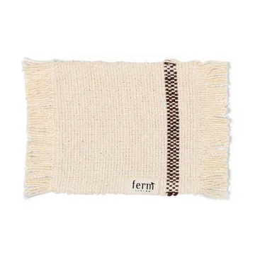 Savor lasinalunen 4-pakkaus 10 x 14 cm - Off-white/Chocolate - Ferm Living