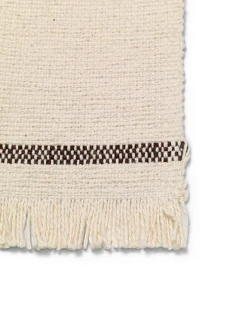 Savor lasinalunen 4-pakkaus 10 x 14 cm - Off-white/Chocolate - Ferm Living