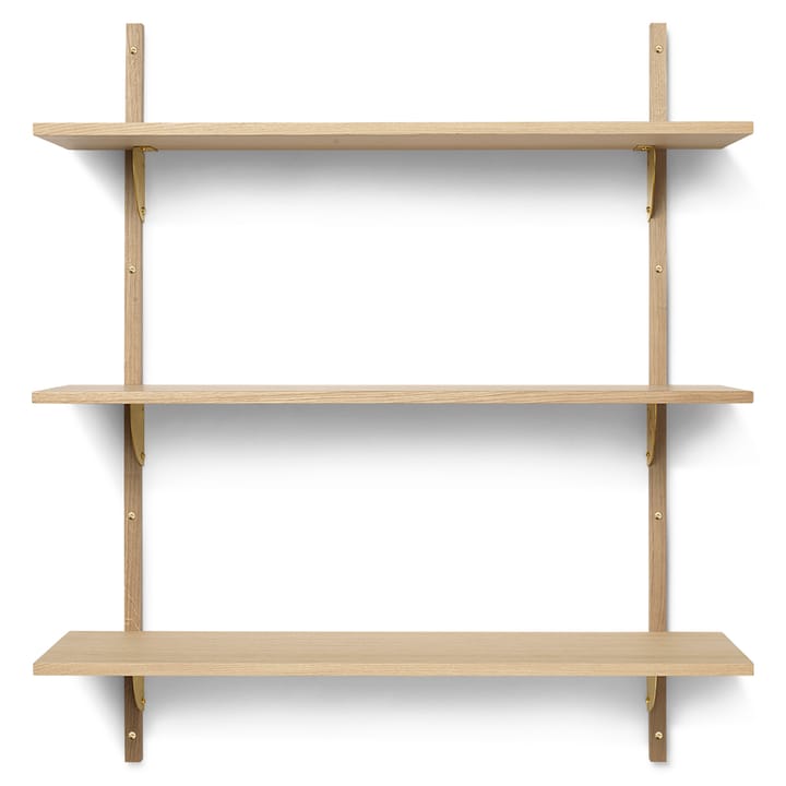 Sector hylly L/L - Tammi-messinki - Ferm LIVING
