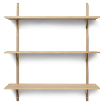Sector hylly triple wide - Tammi-messinki - Ferm Living