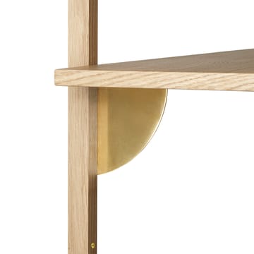 Sector hylly triple wide - Tammi-messinki - Ferm Living