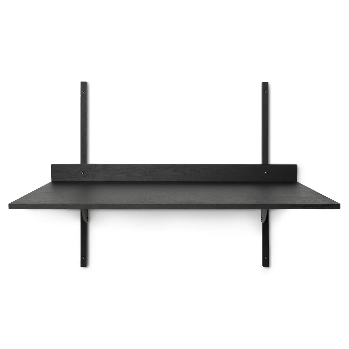 Ferm Living Sector kirjoitustaso Black ash-black brass