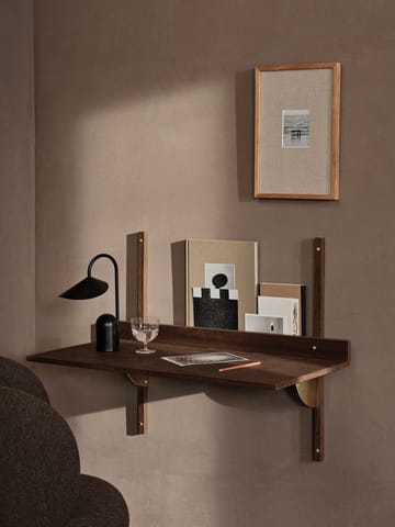 Sector kirjoitustaso - Smoked Oak, brass - ferm LIVING