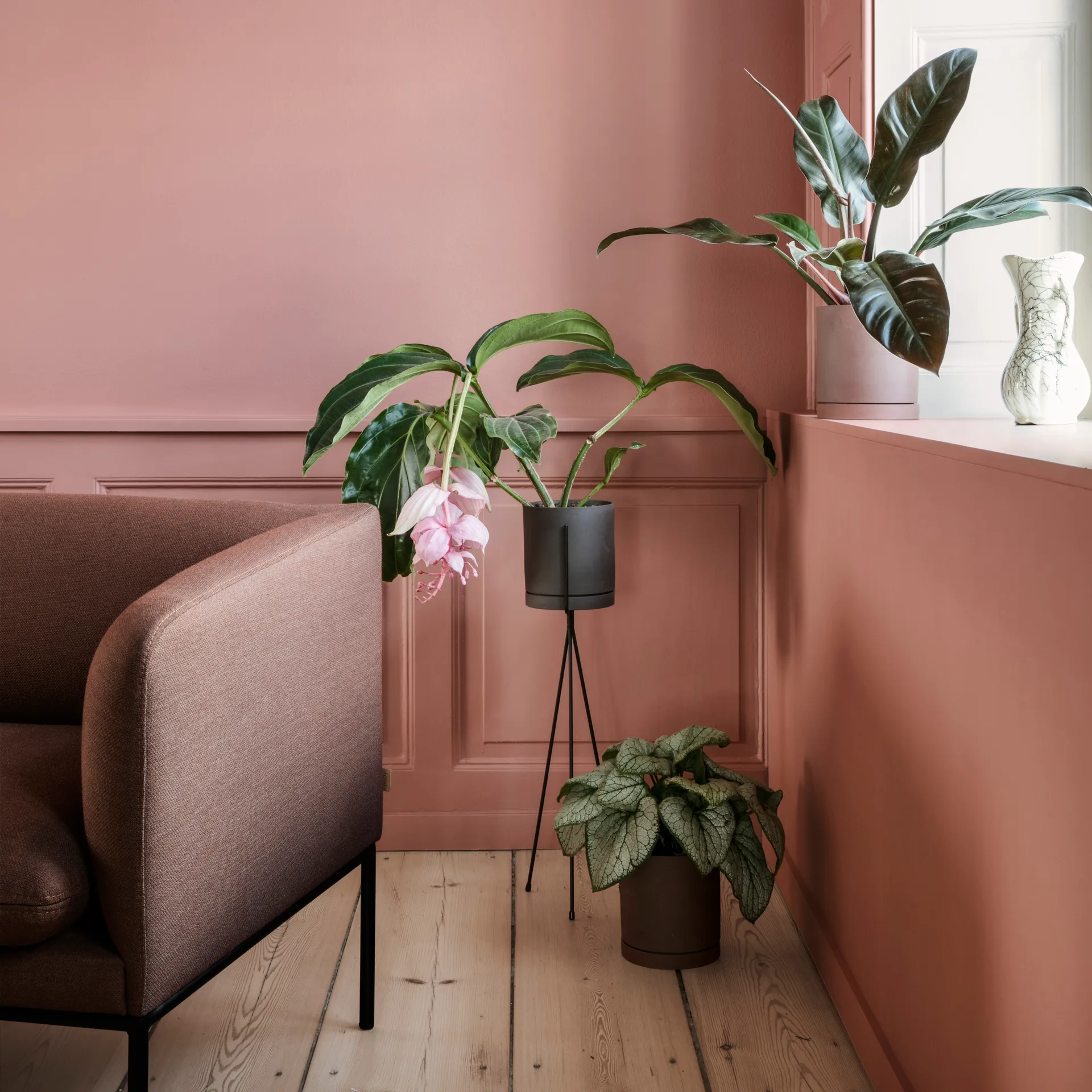 Sekki -kukkaruukku suuri Ø15.7 cm, hiili Ferm Living