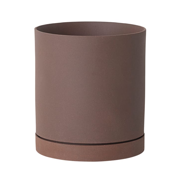Sekki -kukkaruukku suuri Ø15.7 cm, ruoste Ferm Living