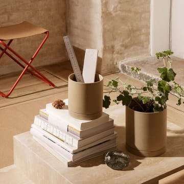 Sekki -kukkaruukku suuri Ø15.7 cm - Sand - Ferm Living