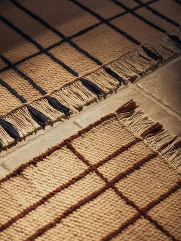 Sen matto - Parchment-chestnut, 80x200 cm - Ferm Living