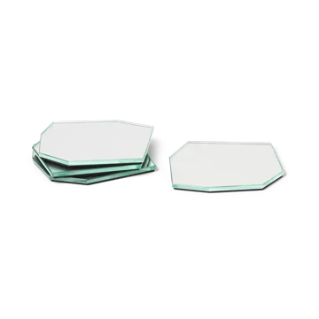 Shard lasinalunen 4-pakkaus - Mirror - Ferm Living