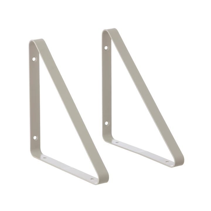 Shelf hyllynkannattimet 2 kpl, harmaa Ferm Living