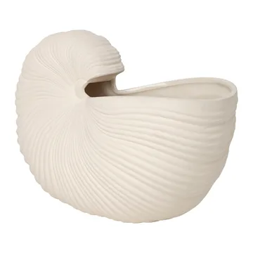 Shell ruukku - Off white, 31 x 15 x 21 cm - Ferm Living