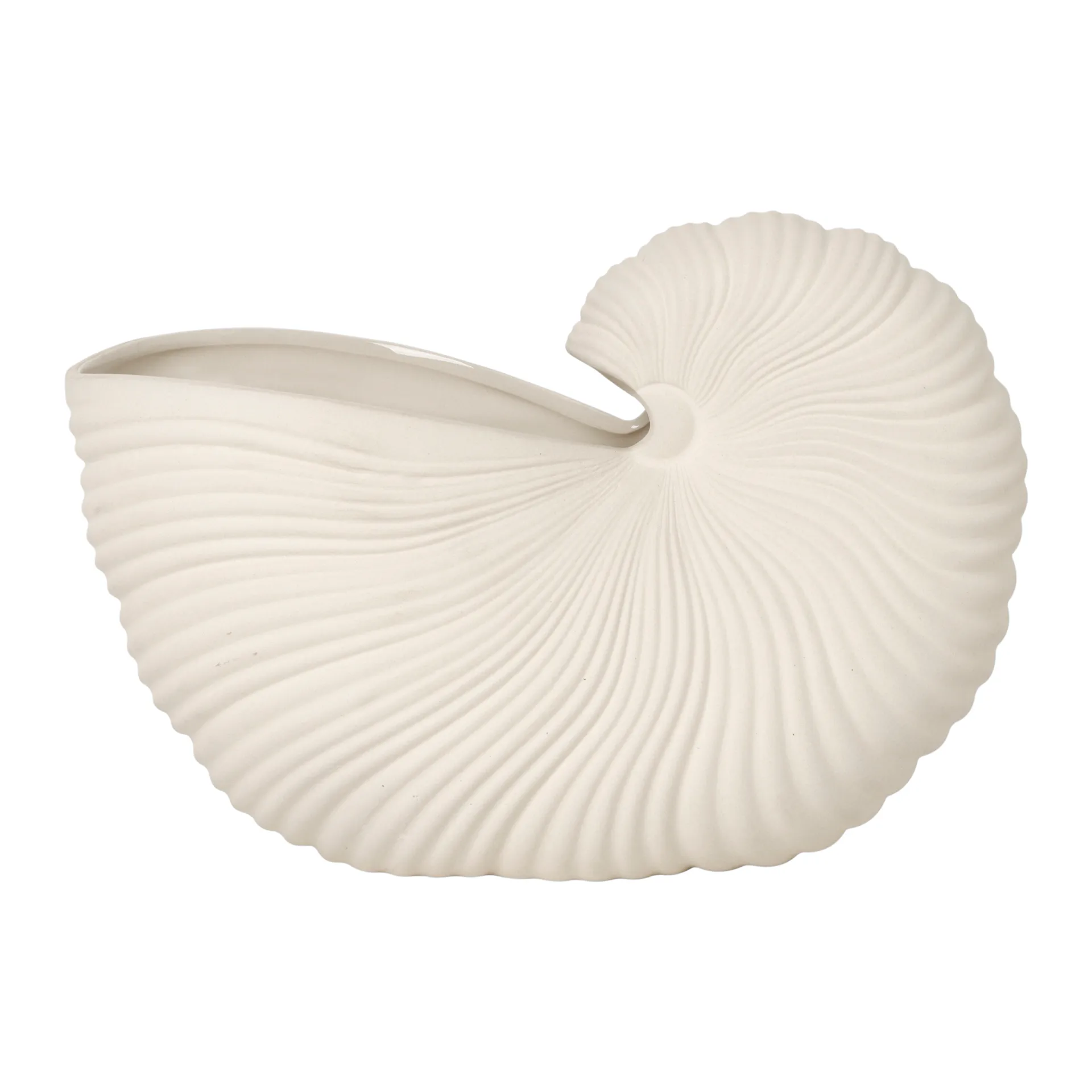 Shell ruukku, Off white, 31 x 15 x 21 cm Ferm Living