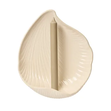 Shell seinäkynttilänjalka - Off-white, 24x9,5x28,2 cm - Ferm Living