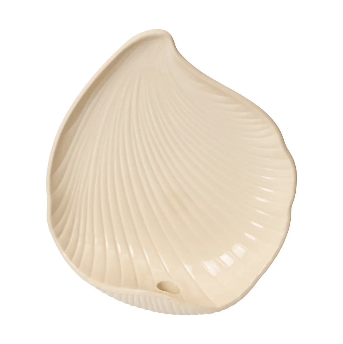 Shell seinäkynttilänjalka, Off-white, 24x9,5x28,2 cm Ferm Living