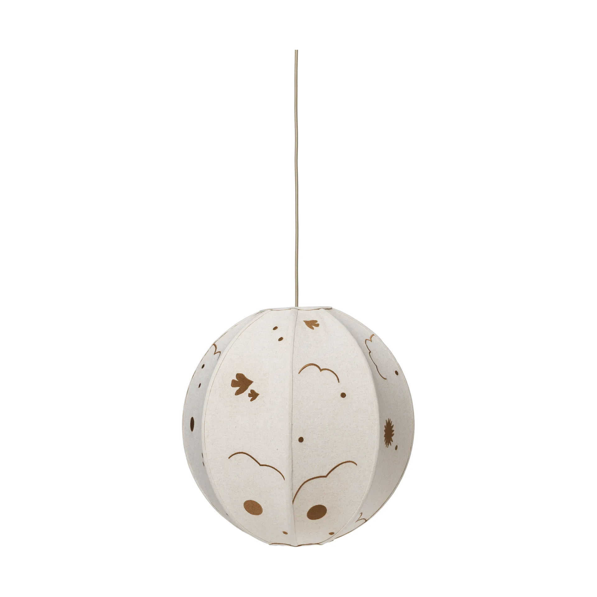 Skye lampunvarjostin, Natural-bronze, Ø45 cm Ferm Living