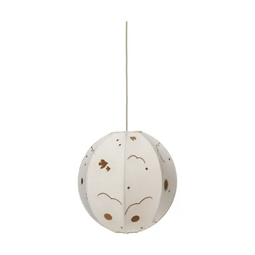 Skye lampunvarjostin - Natural-bronze, Ø45 cm - Ferm Living