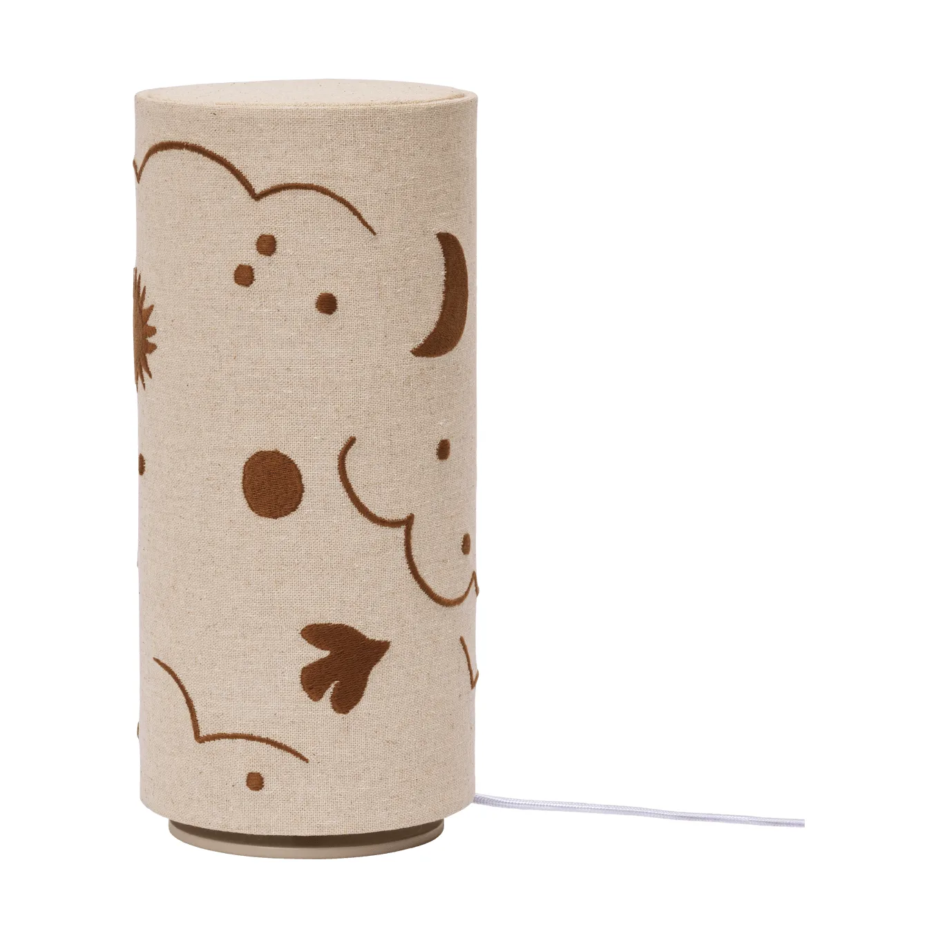 Skye pöytälamppu, Natural-bronze Ferm Living