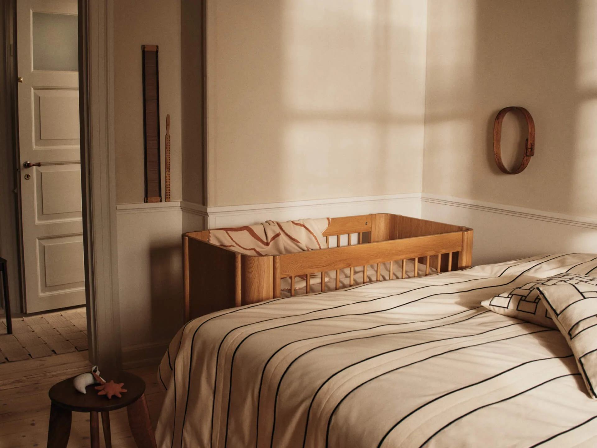 Skye viltti, Sienna-parchment, 80x120 cm Ferm Living