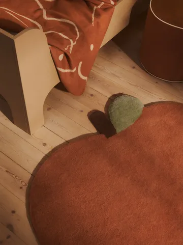 Skye viltti - Sienna-parchment, 80x120 cm - Ferm Living