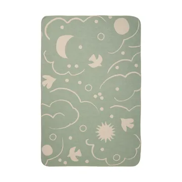 Skye viltti - Tea green-parchment, 80x120 cm - Ferm Living