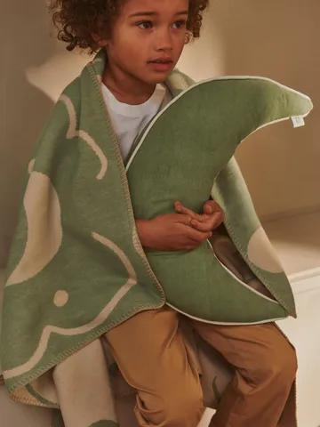 Skye viltti - Tea green-parchment, 80x120 cm - Ferm Living