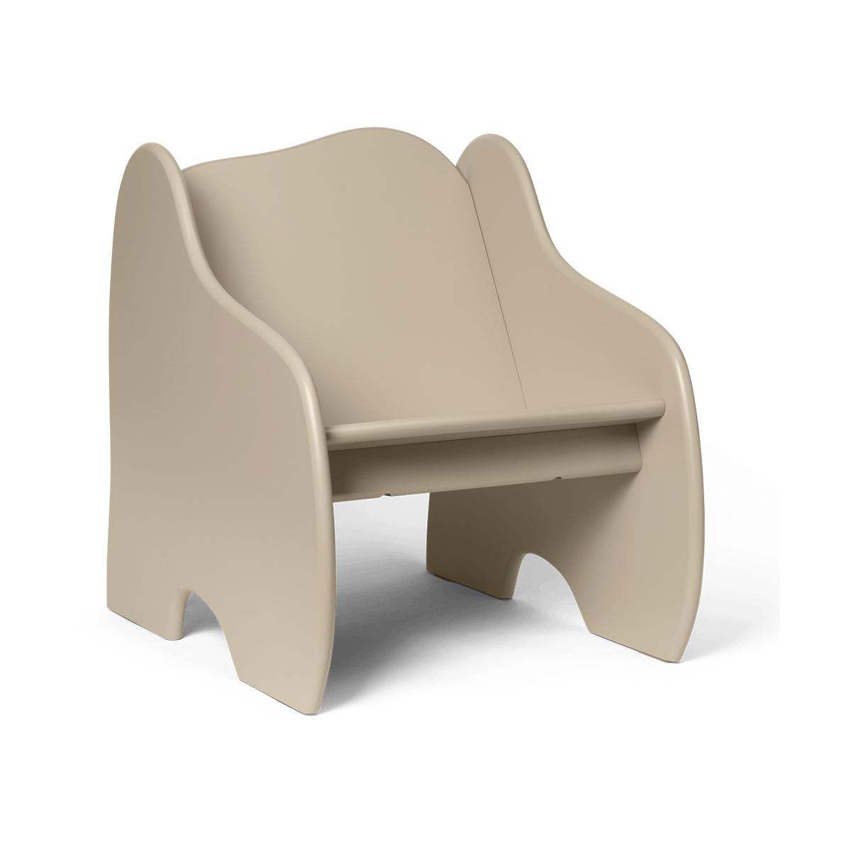 Ferm Living Slope loungenojatuoli Cashmere | Skandinaavinen Sisustus | Tuolit | Beige
