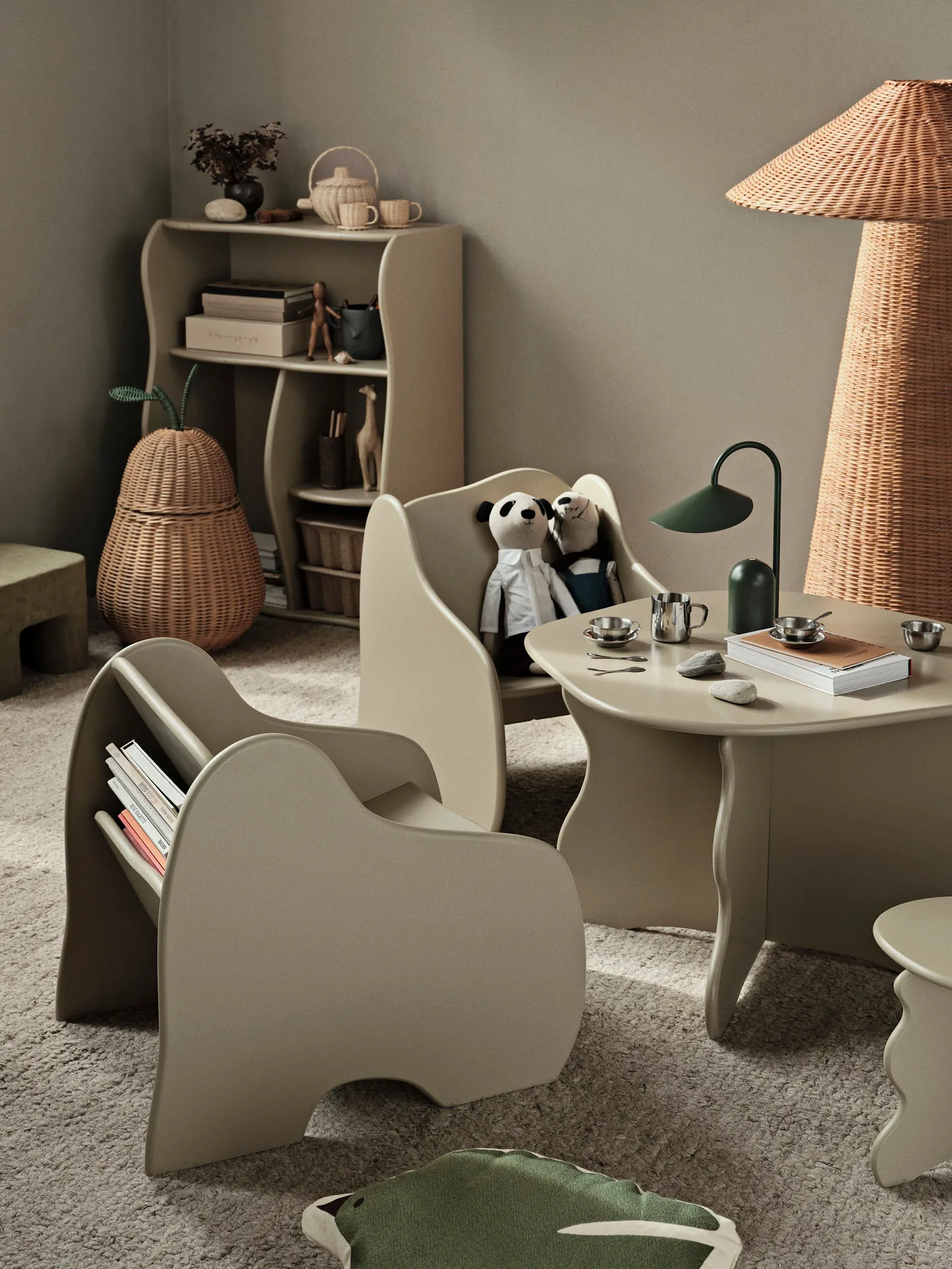 Slope loungenojatuoli, Cashmere Ferm Living