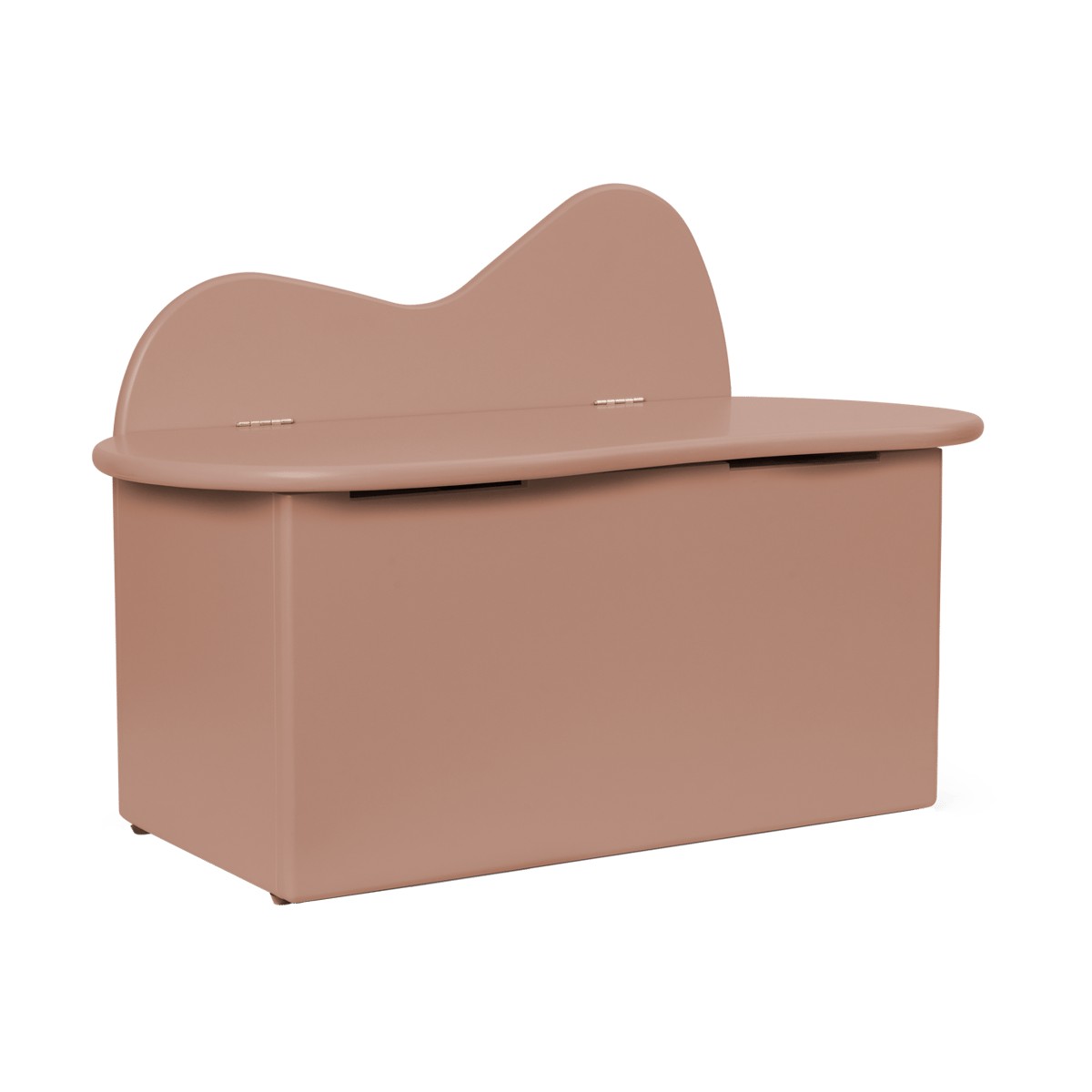 Ferm Living Slope penkki säilytystilalla 75 x 38 x 51 cm Rose