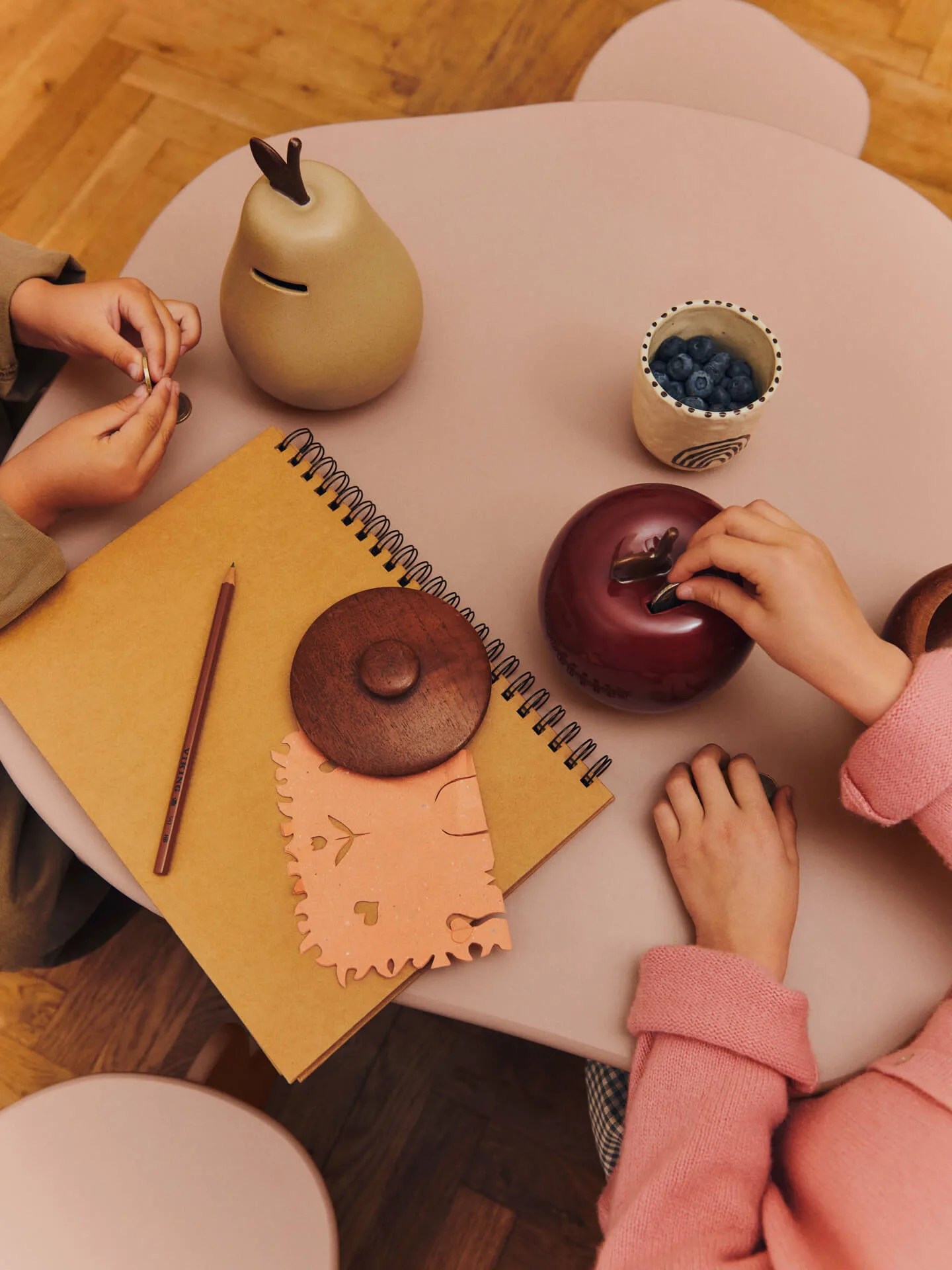 Slope pöytä, Rose Ferm Living