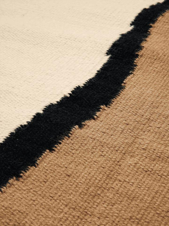 Soil Kelim matto, Dark sand-off white, 140x200 cm Ferm Living