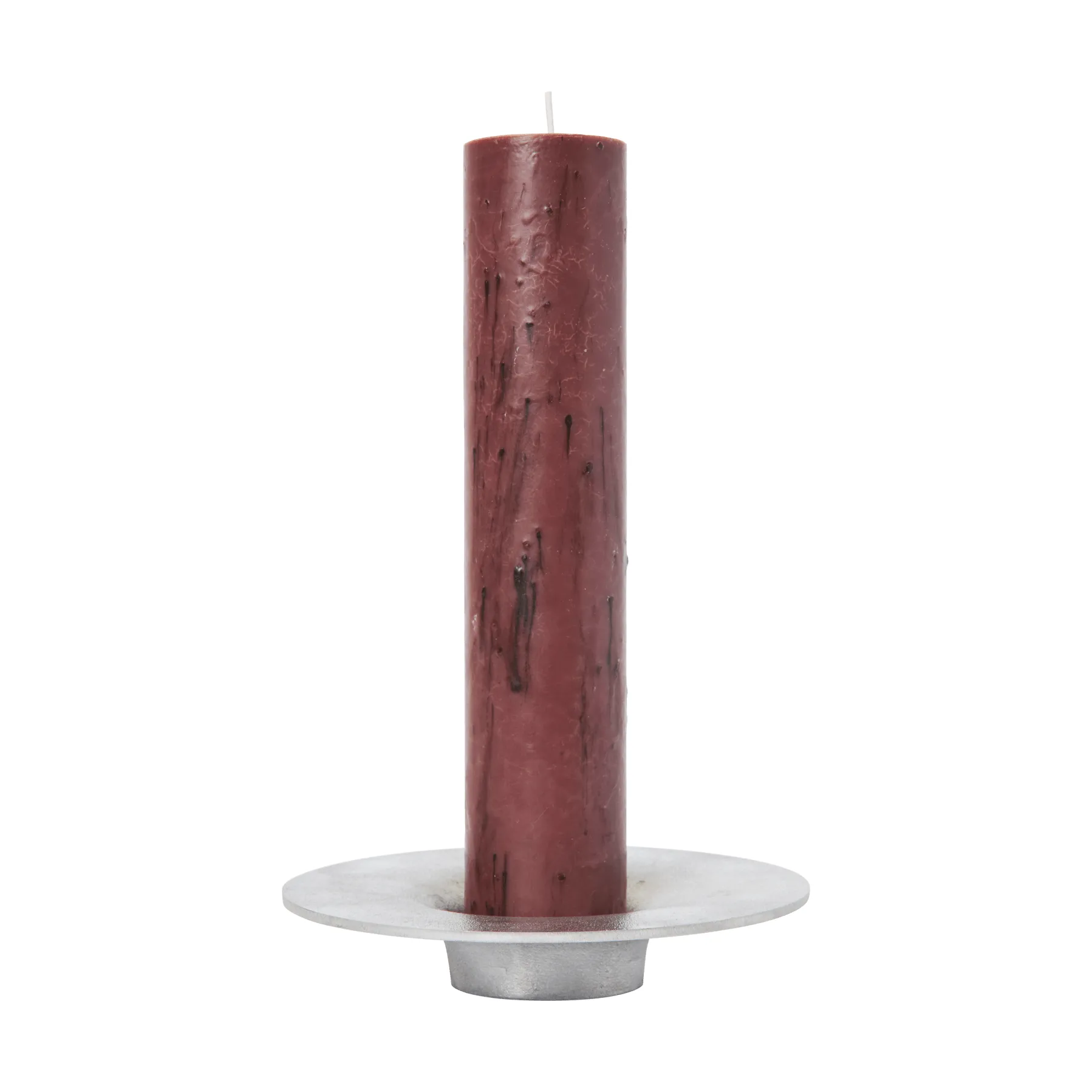 Soothe block kynttilänjalka Ø16 cm, Alumiini Ferm Living