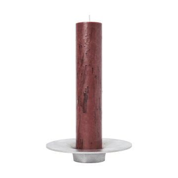 Soothe block kynttilänjalka Ø16 cm - Alumiini - Ferm Living