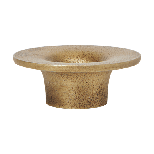 Soothe kynttilänjalka Ø8 cm - Messinkipinta - Ferm Living