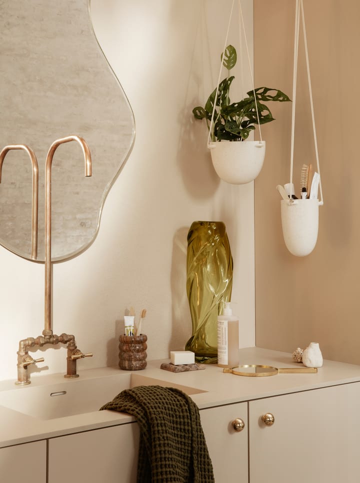 Speckle kukka-amppeli Ø13,5 cm, Off-white Ferm Living