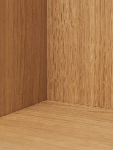 Stagger hylly low - Oiled Oak - Ferm Living