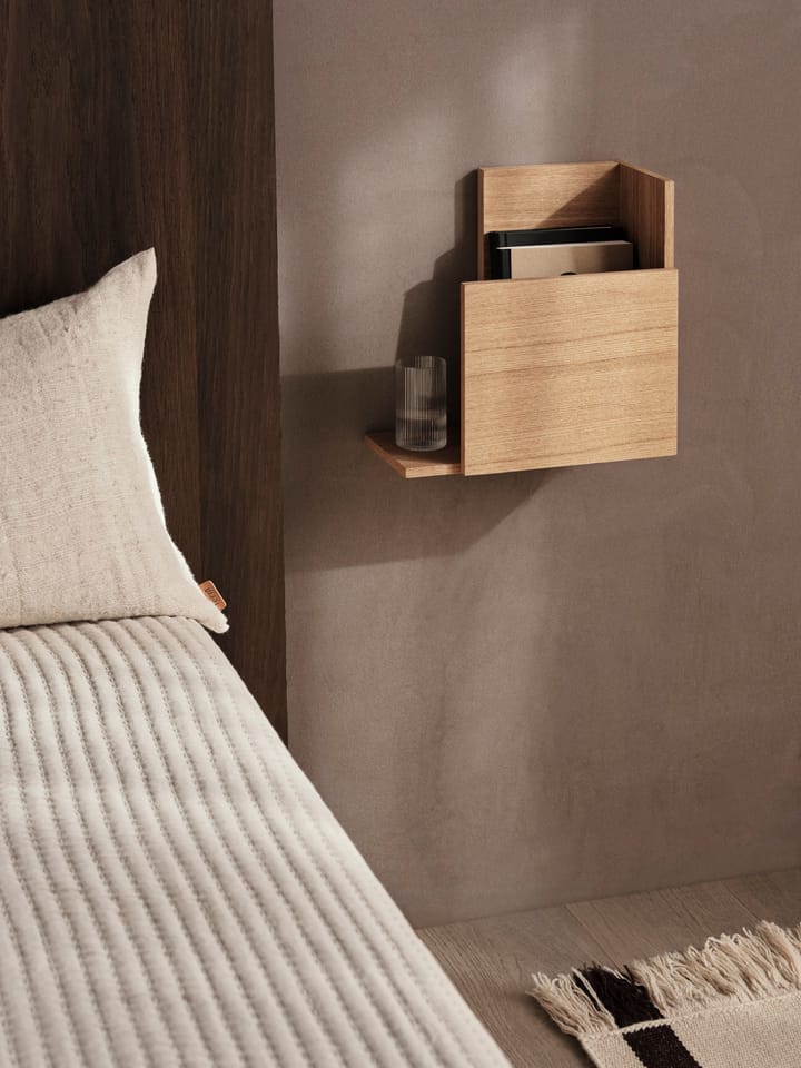 Stagger hylly square, Oiled Oak Ferm Living