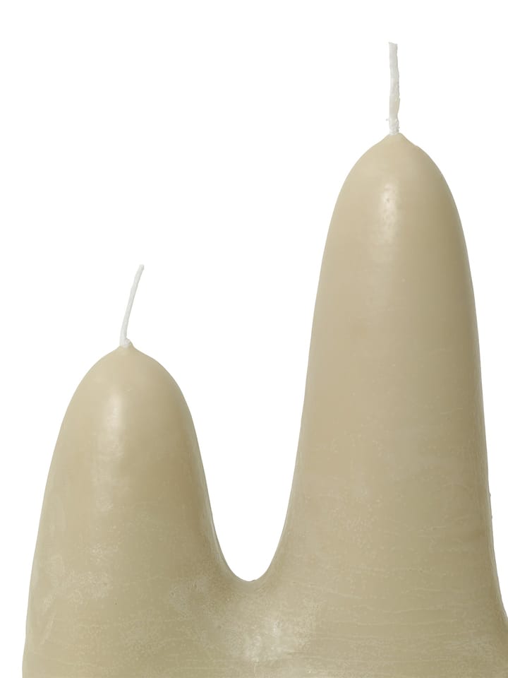 Stala kynttilä, sand Ferm Living