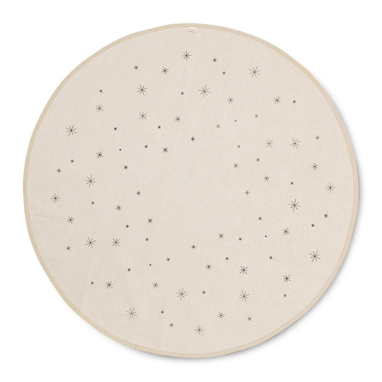 Star joulukuusen matto, Ø 120 cm, Sand Ferm Living