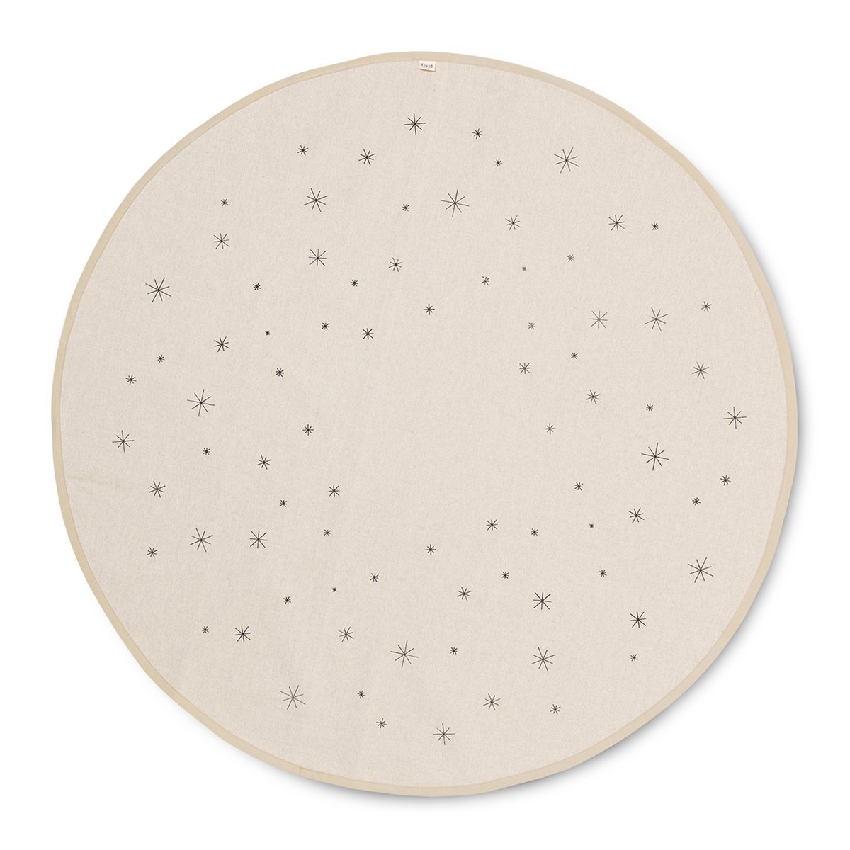 Ferm Living Star joulukuusen matto, 120 cm Sand | Skandinaavinen Sisustus | Joulukoristeet | Beige