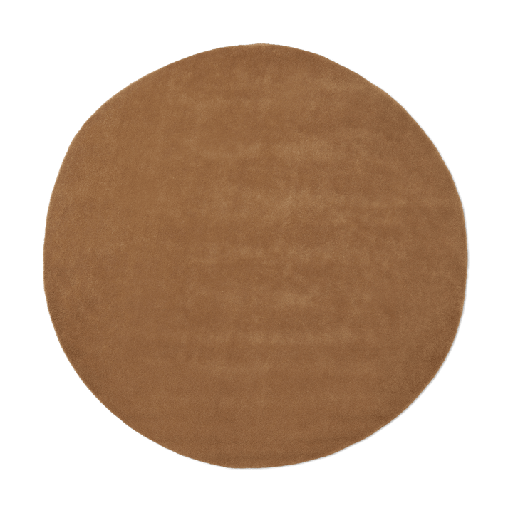 Stille tuftattu matto pyöreä - Toffee, Ø240 cm - Ferm Living