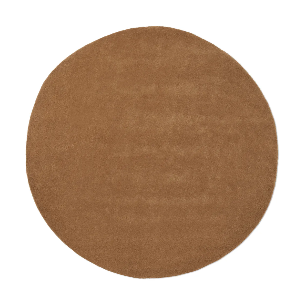 Ferm Living Stille tuftattu matto pyöreä Toffee, Ø240 cm