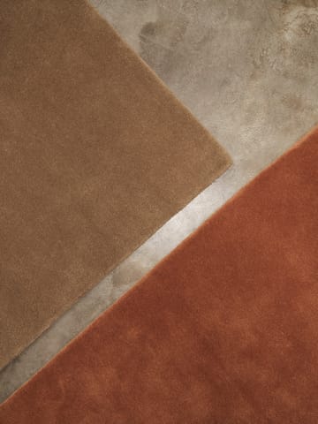 Stille tuftattu matto - Red brown, 160x250 cm - Ferm Living