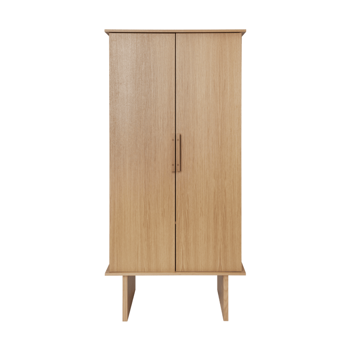 Stilt-vaatekaappi 90x61x186 cm - Natural - Ferm Living