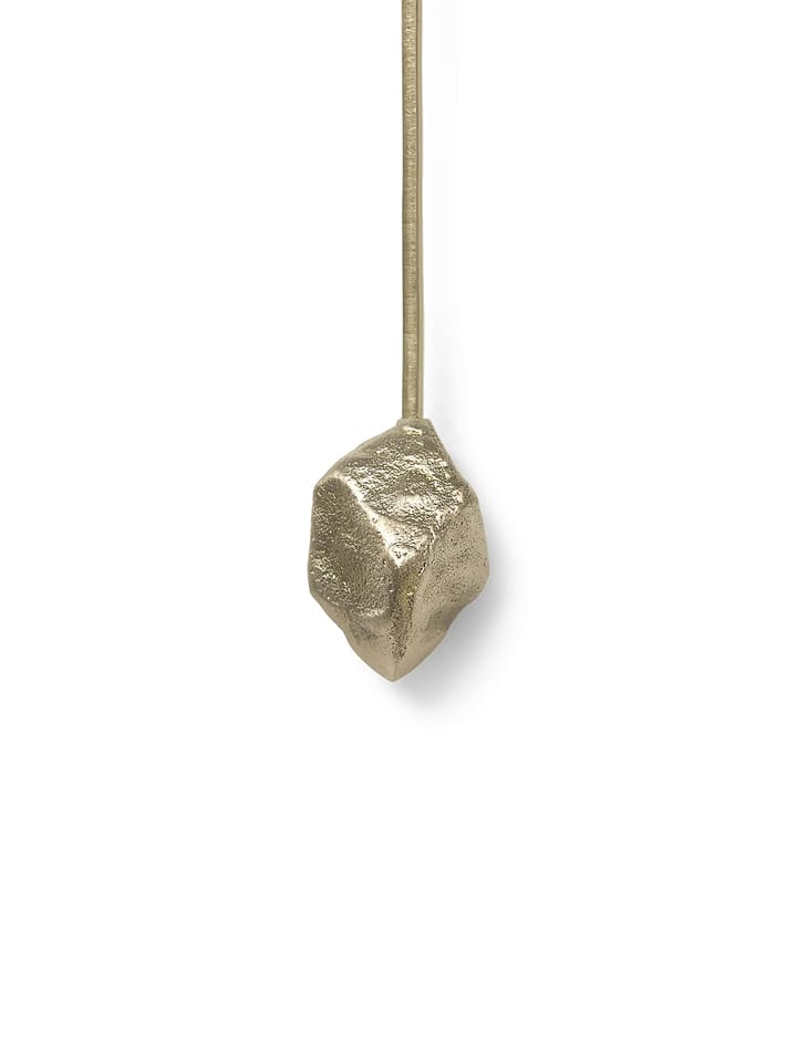 Stone christmas tree kynttilänjalka, brass Ferm Living