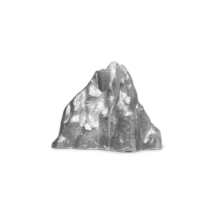 Stone kynttilänjalka 6,8 cm - Alumiini - Ferm Living