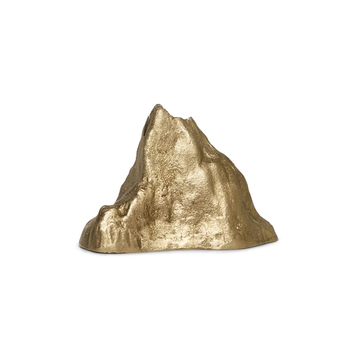 Stone kynttilänjalka 6,8 cm - Messinki - ferm LIVING